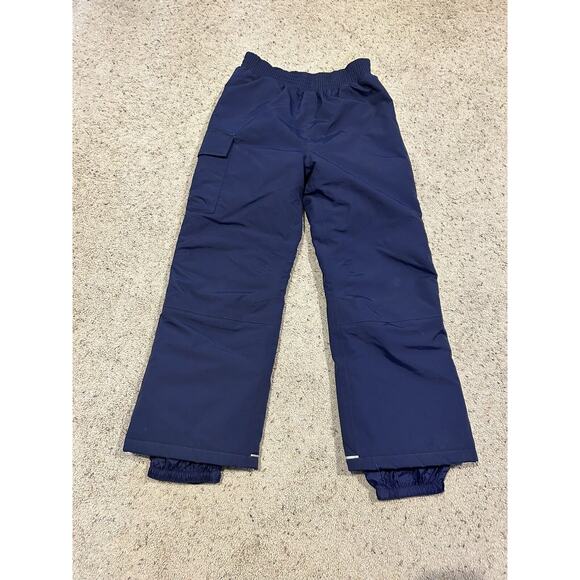 Hanna Andersson 150 US 12 Navy Blue INSULATED SNOW SKI Pants WARM C23